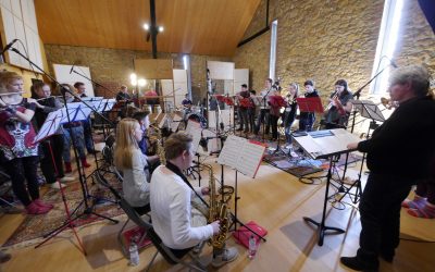 AFS BIG BAND produziert neue CD im professionellen WATT MATTERS STUDIO in Bielefeld
