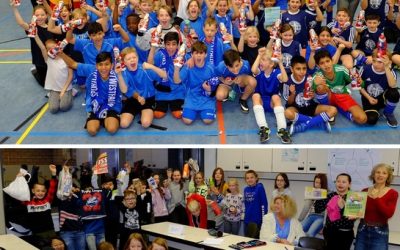 Zwei tolle Veranstaltungen am Nikolaustag: das Grundschul-Fußball-Turnier und das NW-Projekt „Müllvermeidung“.