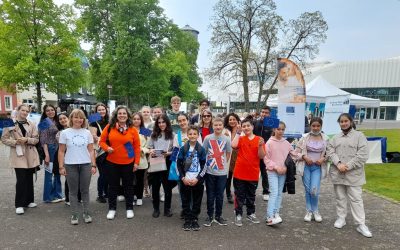 Europa-Rallye: Schüler*innen setzen Zeichen für Zusammenhalt in Europa