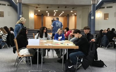 Interaktive Diskussionsveranstaltung an der Anne-Frank-Schule: „Braucht Freiheit Sicherheit? Demokratie – Wer bestimmt, was du glaubst?“